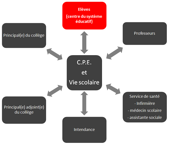 Streming La Vie Scolaire Rôle de la Vie Scolaire : COLLEGE RAYMOND POINCARE